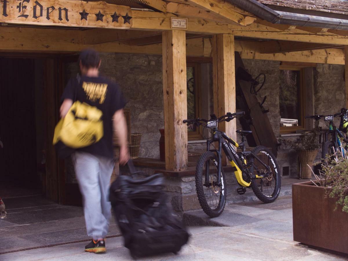 Chalet Eden Eco Hotel, Restaurant & Wellness La Thuile Exterior foto
